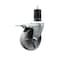 Service Caster 4'' Semi Steel Swivel 1-5/8'' Expanding Stem Caster Total Lock Brake SCC-EXTTL20S414-SSS-158 - alternate 1